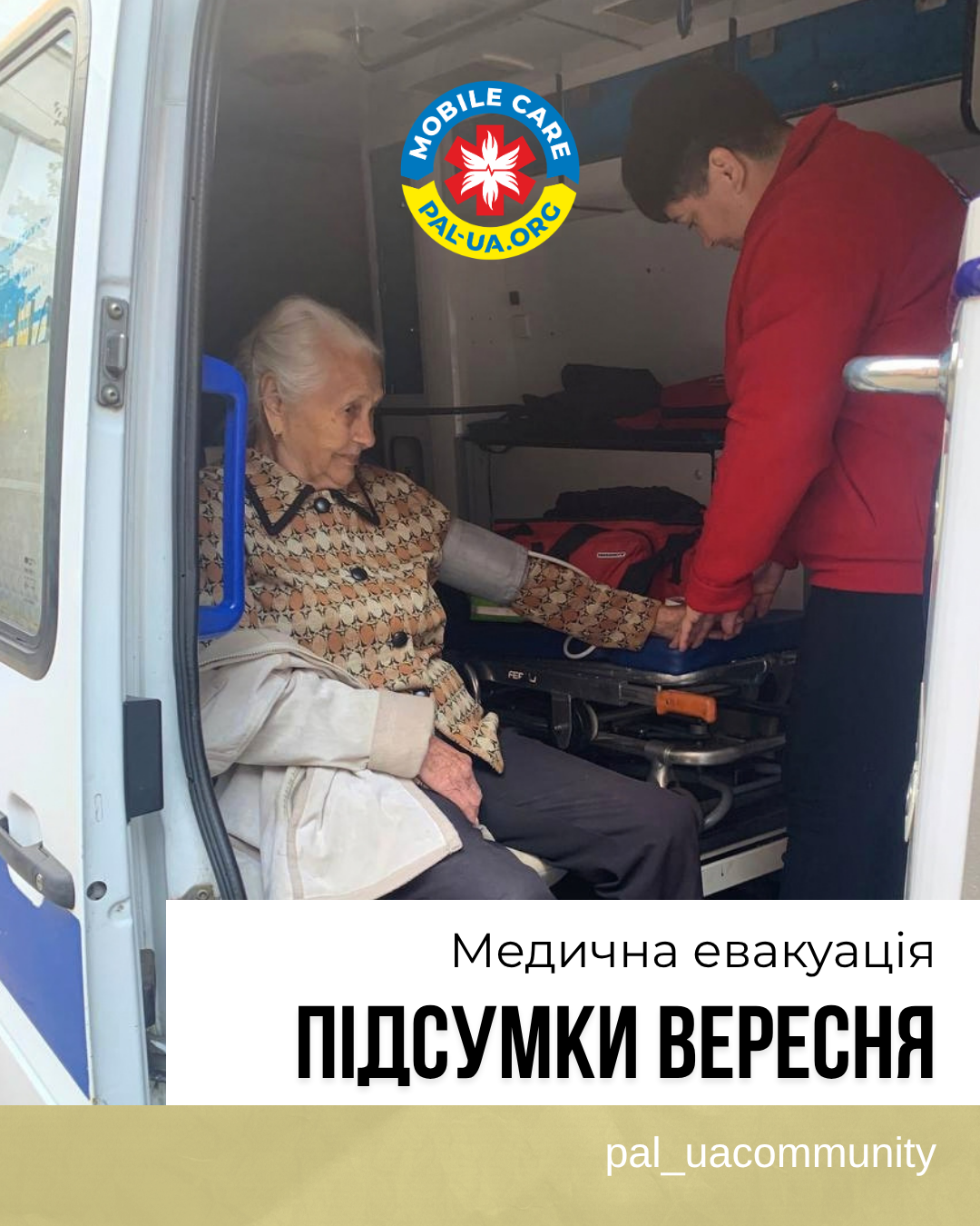 Допомога в дорозі: медичні евакуації у вересні